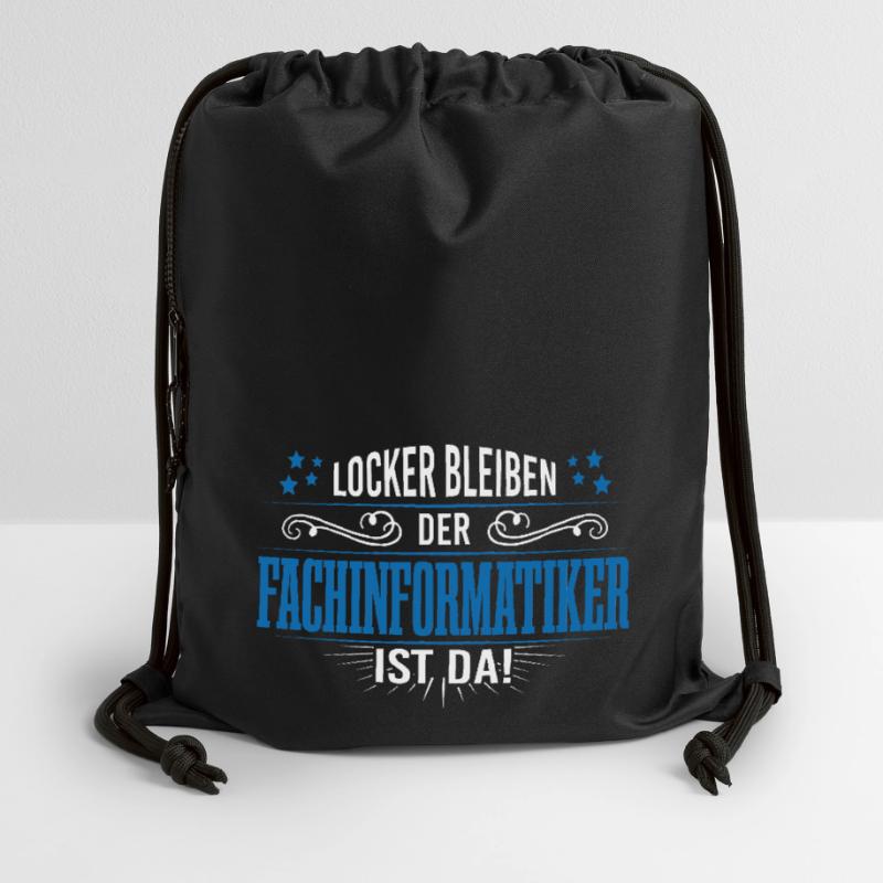 Fachinformatiker programmierer support admin Turnbeutel aus Recycling-Material