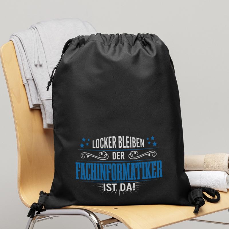 Fachinformatiker programmierer support admin Turnbeutel aus Recycling-Material