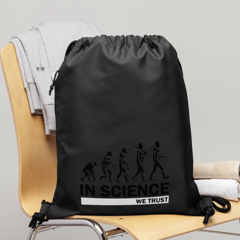 Science Evolution Gymsac made from recycled material