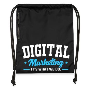 Digital Marketing Manager - Turnbeutel aus Recycling-Material - military Green - Vorne