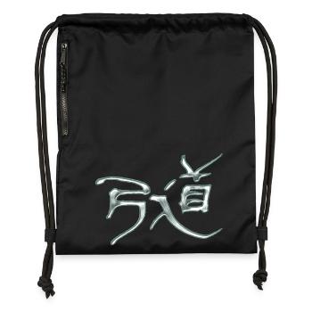 Kyudo - Path of Bow / Metallic - Gymsac made from recycled material - black - Front