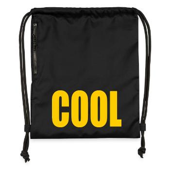 Cool - Turnbeutel aus Recycling-Material - Schwarz - Vorne