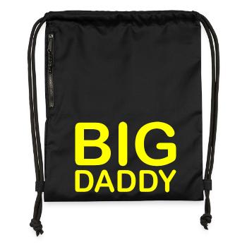 BIG DADDY - Gymsac made from recycled material - black - Front