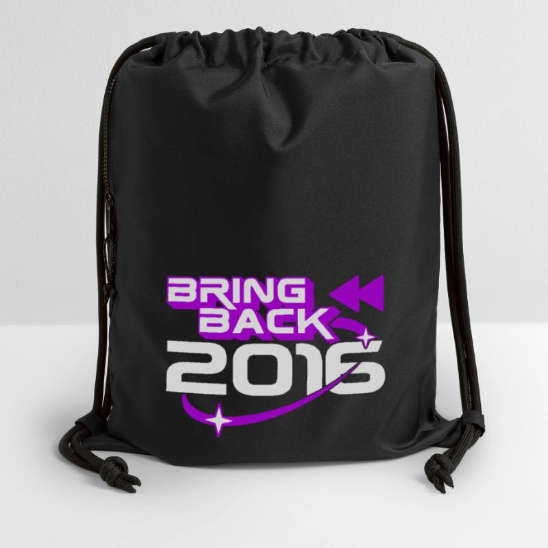 Bring Back 2016 Throwback Internet Nostalgia Gymsac made from recycled material
