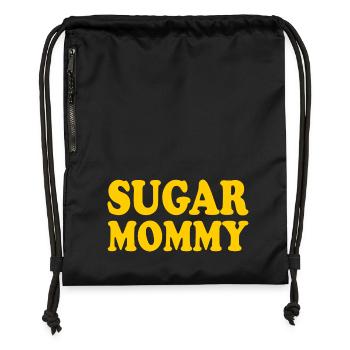 Sugar mommy - Turnbeutel aus Recycling-Material - Schwarz - Vorne