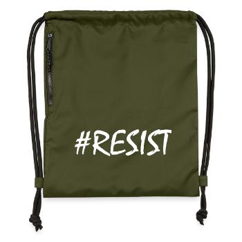 Resist - Turnbeutel aus Recycling-Material - military Green - Vorne