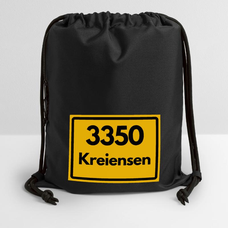 OLD POSTCODE POSTCODE RETRO 3350 KREIENSEN Gymsac made from recycled material