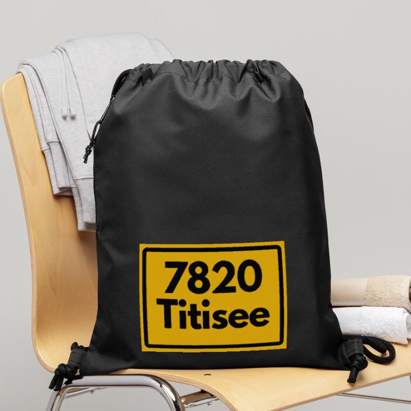 OLD POSTCODE POSTCODE RETRO 7820 TITISEE HEIMAT Gymsac made from recycled material