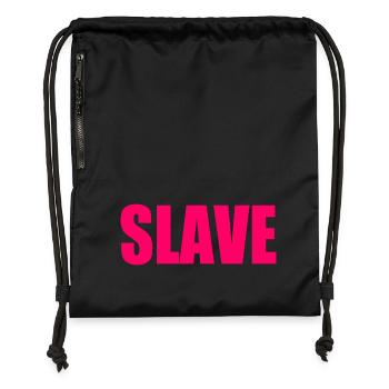 Slave - Gymsac made from recycled material - black - Front
