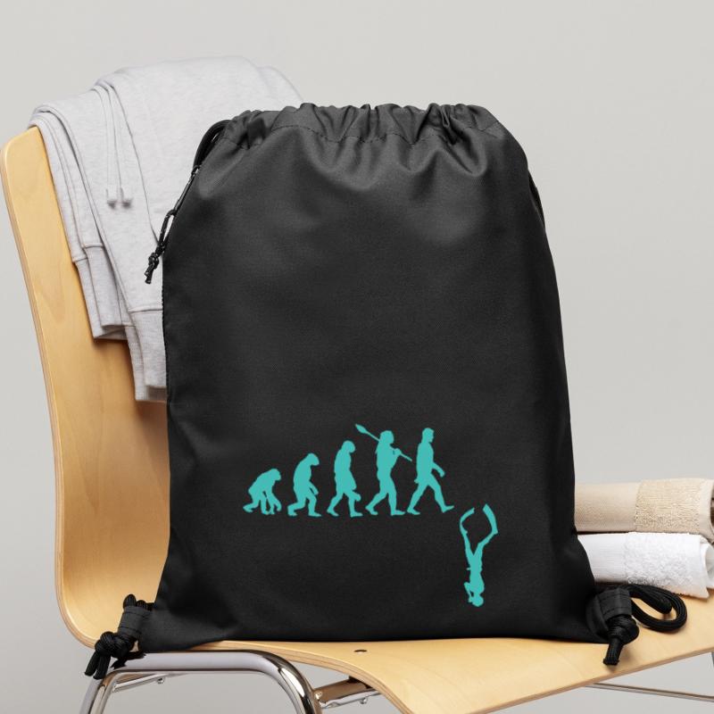 Évolution de l’apnée Sac à cordon en polyester recyclé
