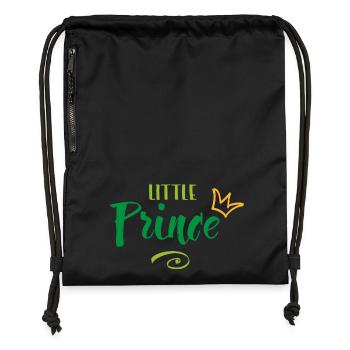 little prince - Turnbeutel aus Recycling-Material - Schwarz - Vorne