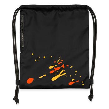 Spritzer - Turnbeutel aus Recycling-Material - Schwarz - Vorne