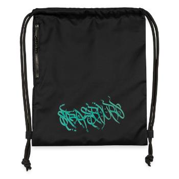 Strasbourg Graffiti Souvenir - Gymsac made from recycled material - black - Front