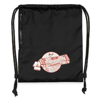 Tuna Fish flavour bubblegum - Turnbeutel aus Recycling-Material - Schwarz - Vorne