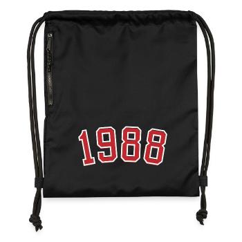Sport birth year 1988 - Gymsac made from recycled material - military green - Front