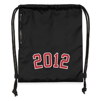Year of birth sport 2012 - Gymsac made from recycled material - military green - Front