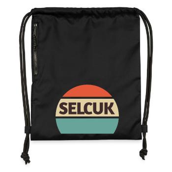 Selcuk Adventure vacation Turkish - Turnbeutel aus Recycling-Material - military Green - Vorne