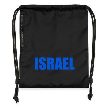 Israel - Gymsac made from recycled material - black - Front