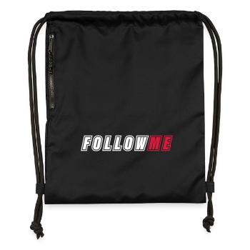 FOLLOW ME - Turnbeutel aus Recycling-Material - military Green - Vorne