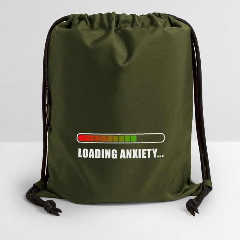 Loading Anxiety... Gymsac made from recycled material