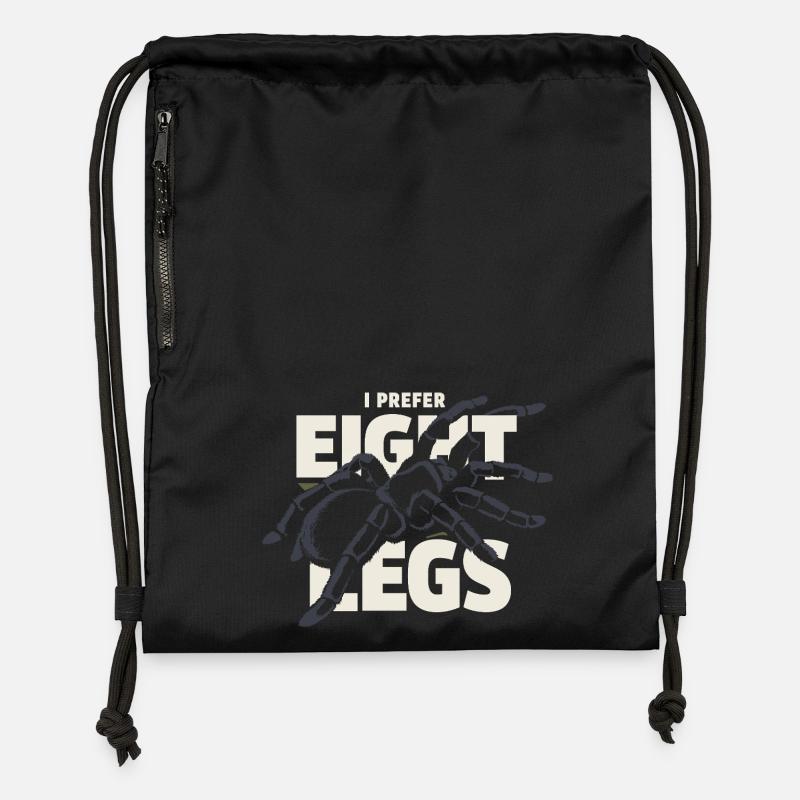 Propriétaire d’araignée Propriétaire de la Tarentule - Sac à cordon en polyester recyclé - noir