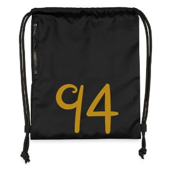 94 - Gymsac made from recycled material - black - Front