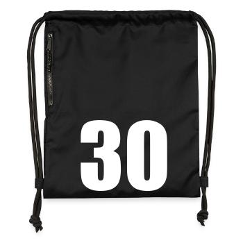 30 - Gymsac made from recycled material - black - Front