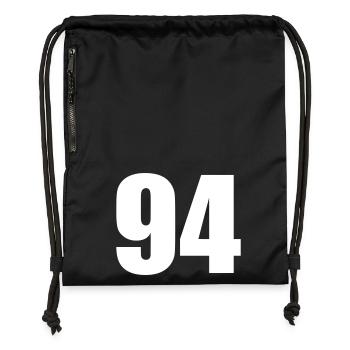 94 - Gymsac made from recycled material - black - Front