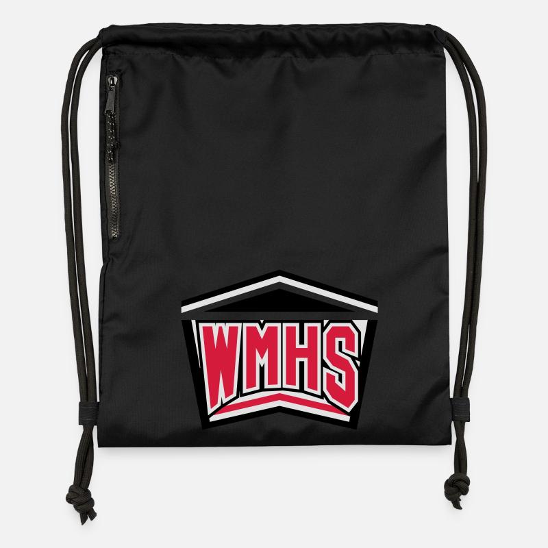 WMHS 2 - Turnbeutel aus Recycling-Material - Schwarz