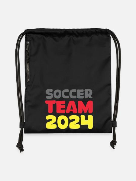 Germany soccer team 2024 Football Fan Tournament - Gymsac made from recycled material - black