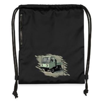 Camion MULTICAR M24 GDR - Sac à cordon en polyester recyclé - noir - Devant