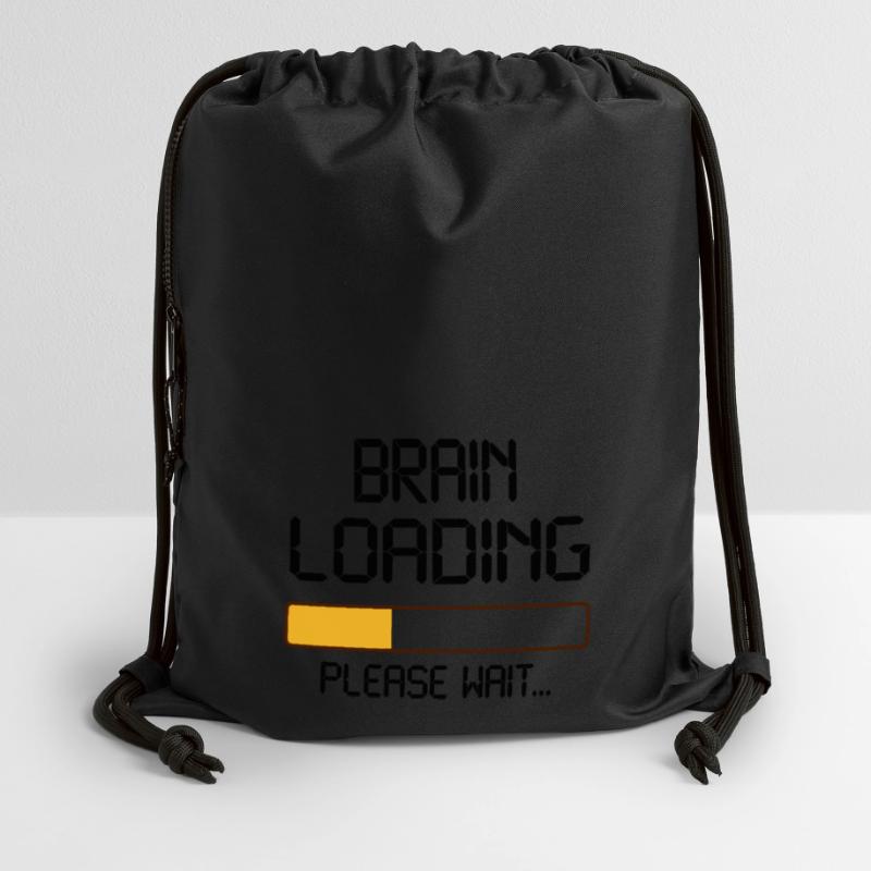 brain loading Turnbeutel aus Recycling-Material