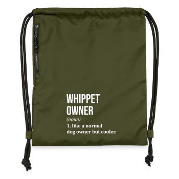 whippet - Turnbeutel aus Recycling-Material - military Green - Vorne