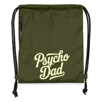 Scénario vintage de Psycho Dad - Sac à cordon en polyester recyclé - military green - Devant