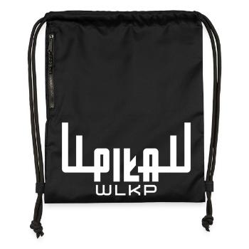 Ville de Piła, Wlkp. Jeleń Logo - Sac à cordon en polyester recyclé - military green - Devant