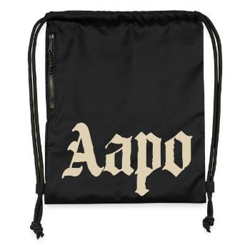 Aapo Gothic Name - Turnbeutel aus Recycling-Material - Schwarz - Vorne