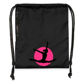 turnerin_2c - Gymsac made from recycled material - black - Front
