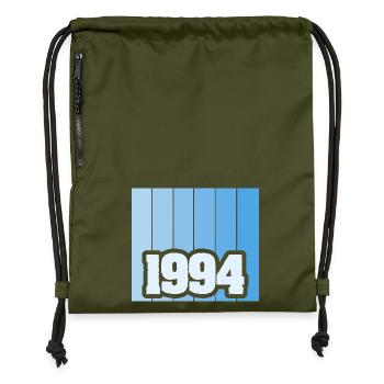 1994 - Gymsac made from recycled material - military green - Front