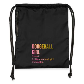Ballon chasseur - Sac à cordon en polyester recyclé - noir - Devant