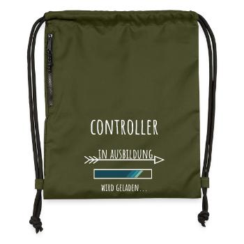 Controlling Studies Occupation Training Controller - Gymsac made from recycled material - military green - Front