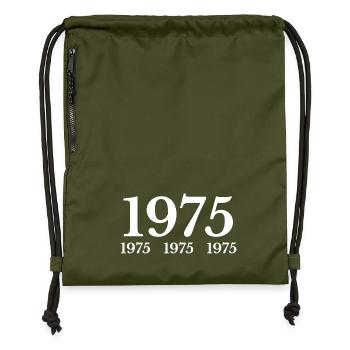 1975 - Gymsac made from recycled material - military green - Front