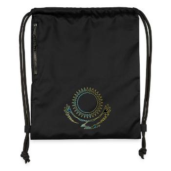 Kazakhstan Adler noble - Gymsac made from recycled material - black - Front