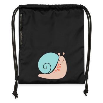 slug - Gymsac made from recycled material - black - Front