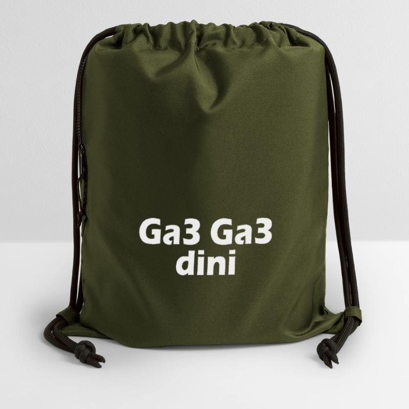 Ga3 ga3 dini Gymsac made from recycled material