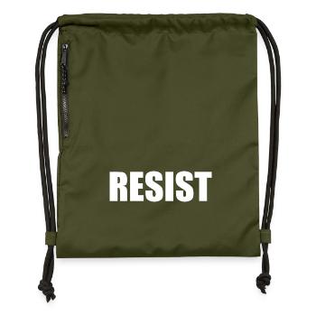 Resist - Turnbeutel aus Recycling-Material - military Green - Vorne