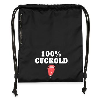 cuckold - Turnbeutel aus Recycling-Material - military Green - Vorne