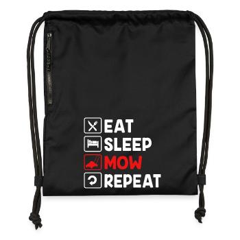 landscaper - Gymsac made from recycled material - military green - Front