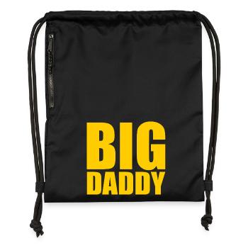 BIG DADDY - Gymsac made from recycled material - black - Front
