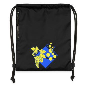 Logo revisited the Marne - Gymsac made from recycled material - black - Front