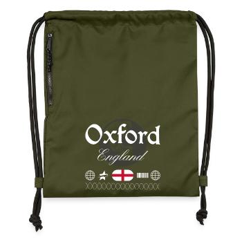 Oxford England Streetwear Reise Souvenir - Turnbeutel aus Recycling-Material - military Green - Vorne